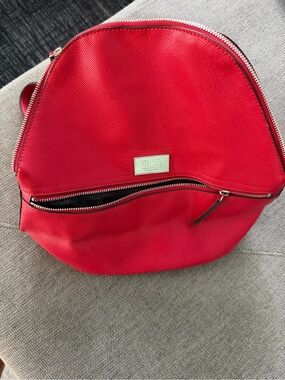 Jones New York Red Dome Backpack